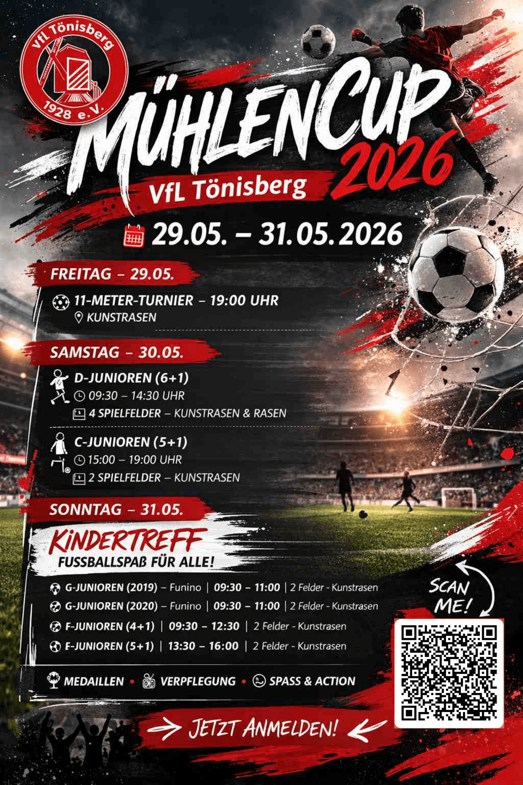 Mühlencup 2026 — Flyer